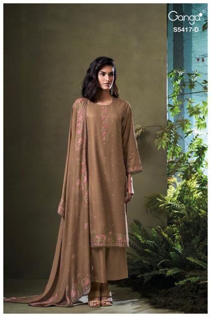 Ganga kenesi 5417 wax batik dress material wholesale